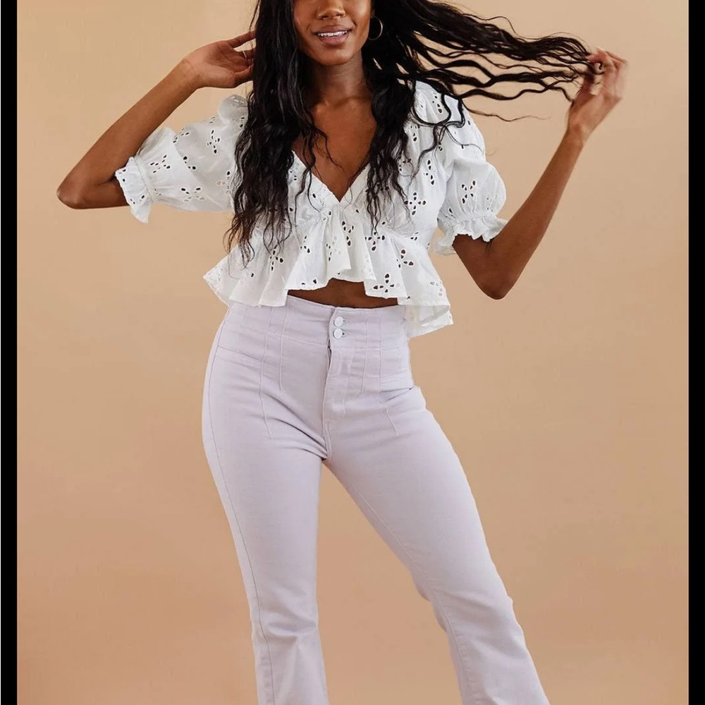 Free People Gardenia Top